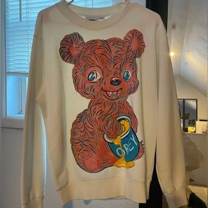 Obey Womens Honey Bear Premium Crew Fleece